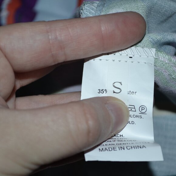 Colorful White Dragon Print Vacation Cotton Blend Dress - Picture 3 of 13